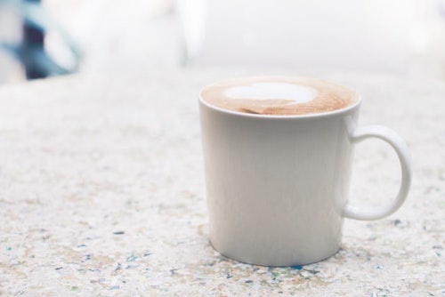 Cafe au Lait, the French press version of a Latte. 