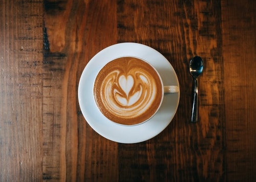 Cappuccino, the Italian breakfast.