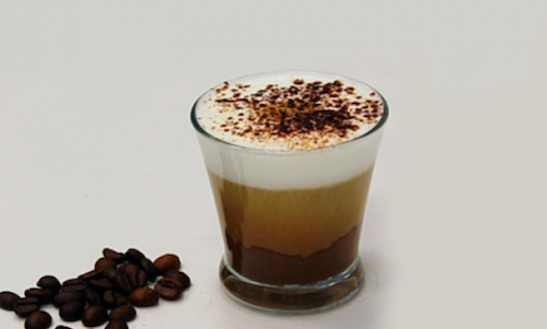 Marocchino, cocoa and espresso combined to enjoy.