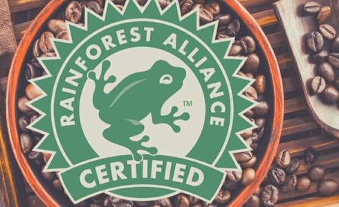 Rainforest Alliance Coffee Certification Logo