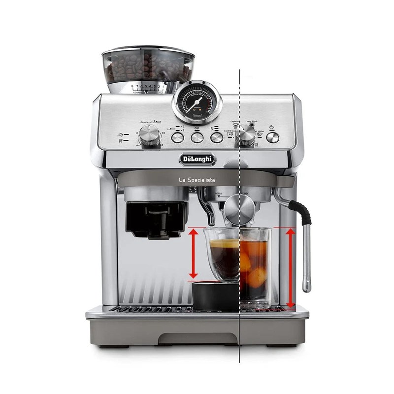 De'Longhi La Specialista Arte Evo espresso machine with built-in grinder