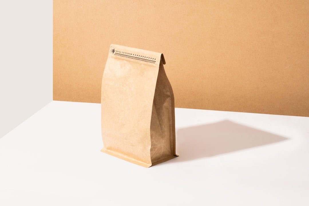 A bag of specialty coffee beans for pour over